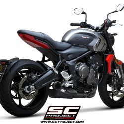 Σύστημα εξάτμισης 3 σε 1 SC-Project Triumph Trident 660 μαύρο ματ