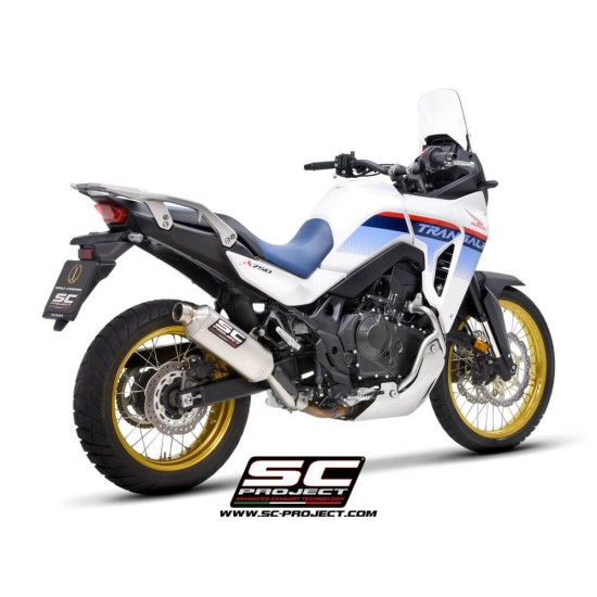 Τελικό εξάτμισης SC-Project Rally Raid Honda XL 750 Transalp τιτάνιο Τελικό εξάτμισης SC-Project Rally Raid Honda XL 750 Transalp τιτάνιο
