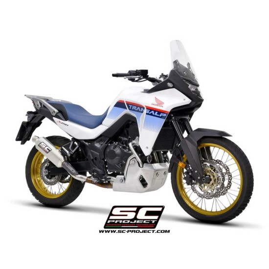 Τελικό εξάτμισης SC-Project Rally Raid Honda XL 750 Transalp τιτάνιο Τελικό εξάτμισης SC-Project Rally Raid Honda XL 750 Transalp τιτάνιο