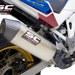 Τελικό εξάτμισης SC-Project X-Plorer II Honda CRF 1100L Africa Twin/Adventure Sports τιτάνιο-carbon