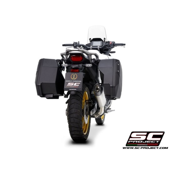 Τελικό εξάτμισης SC-Project X-Plorer II Honda XL 750 Transalp τιτάνιο-carbon