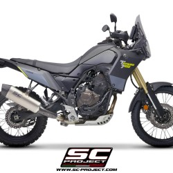 Τελικό εξάτμισης SC-Project X-Plorer II Yamaha Tenere 700 -20 τιτάνιο-carbon