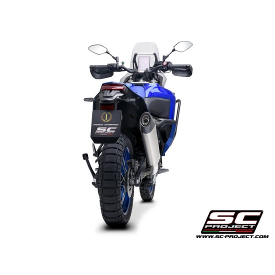 Τελικό εξάτμισης SC-Project X-Plorer II Yamaha Tenere 700 World Raid τιτάνιο-carbon