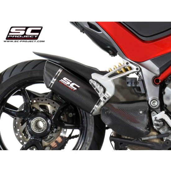 Τελικό εξάτμισης carbon look SC-Project Ducati Multistrada 1200/S 15-