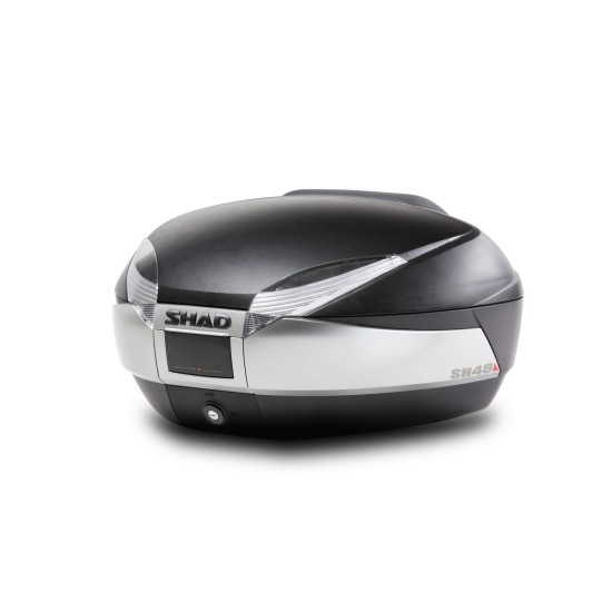 Topcase SHAD SH48 48 lt. μαυρή - νεο τιτάνιο Topcase SHAD SH48 48 lt. μαυρή - νεο τιτάνιο