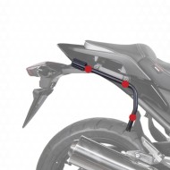 Βάσεις πλαϊνών βαλιτσών SHAD 3P System Yamaha MT-09 Street Rally -16