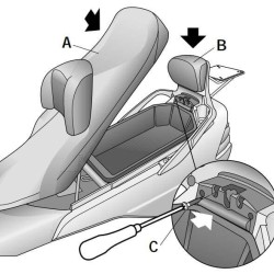 Βάση topcase SHAD Suzuki Burgman 250 01-09