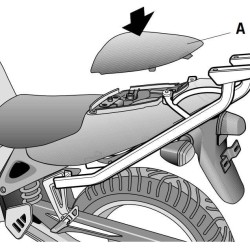 Βάση topcase SHAD Suzuki SV 650 -02