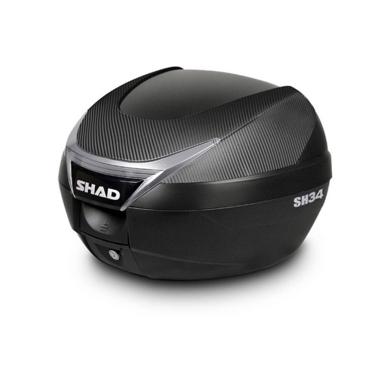 Topcase SHAD SH34 34 lt. με carbon καπάκι Topcase SHAD SH34 34 lt. με carbon καπάκι