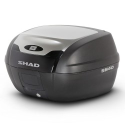 Topcase SHAD SH40 40 lt. look αλουμινίου