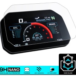 Nano glass για προστασία οργάνων BMW C 400 X (σετ 2 ultra clear)