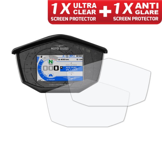Φιλμ προστασίας οργάνων Moto Guzzi V85 TT (σετ) Φιλμ προστασίας οργάνων Moto Guzzi V85 TT (σετ)
