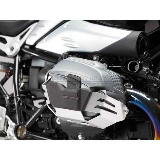 Προστατευτικά κυλίνδρων SW-Motech BMW R 1200 GS/Adv. 10-12 ασημί-μάυρα