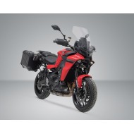 Σετ βάσεων και βαλιτσών SW-Motech TRAX ADV 37/37 lt. Yamaha Tracer 9 μαύρο