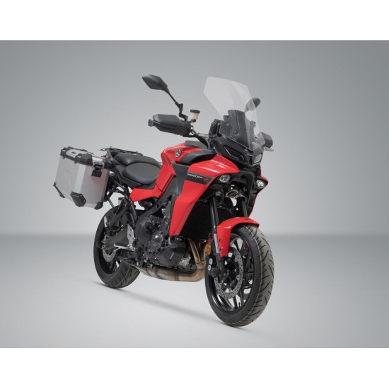 Σετ βάσεων και βαλιτσών SW-Motech TRAX ADV 37/37 lt. Yamaha Tracer 9 ασημί Σετ βάσεων και βαλιτσών SW-Motech TRAX ADV 37/37 lt. Yamaha Tracer 9 ασημί