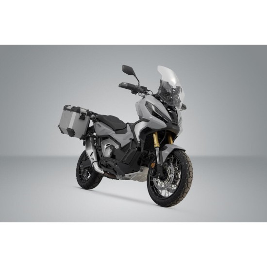 Σετ βάσεων και βαλιτσών SW-Motech TRAX ADV Honda X-ADV 21- ασημί