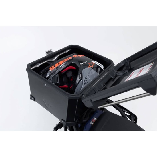 Σετ βάσης και βαλίτσας topcase SW-Motech TRAX ADV Honda NT 1100 μαύρη