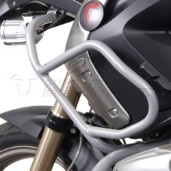 Άνω προστατευτικά κάγκελα SW-Motech BMW R 1200 GS 08-12 ασημί