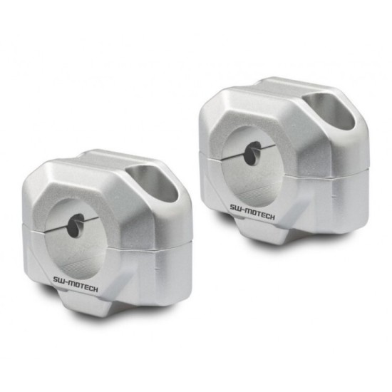 Αποστάτες τιμονιού SW-Motech 20mm KTM 990 SMT ασημί Αποστάτες τιμονιού SW-Motech 20mm KTM 990 SMT ασημί