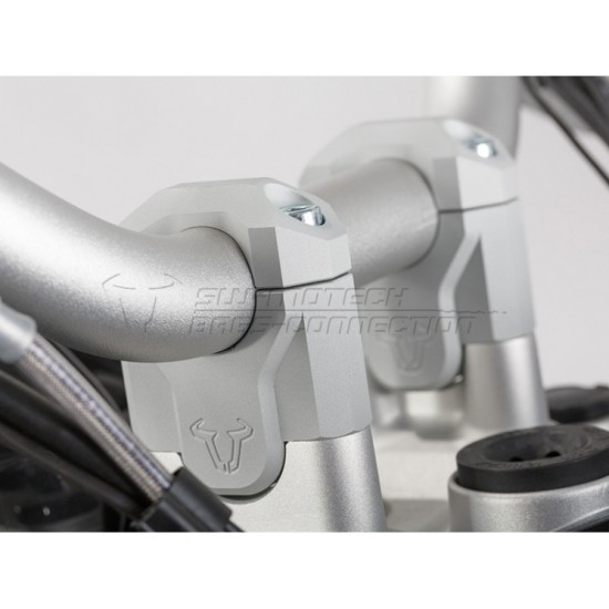 Αποστάτες τιμονιού 40 χιλ. SW-Motech BMW R 1250 GS/Adv. ασημί Αποστάτες τιμονιού 40 χιλ. SW-Motech BMW R 1250 GS/Adv. ασημί