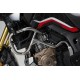 Προστατευτικά κάγκελα κινητήρα SW-Motech Honda CRF 1000L Africa Twin ανοξείδωτο ατσάλι