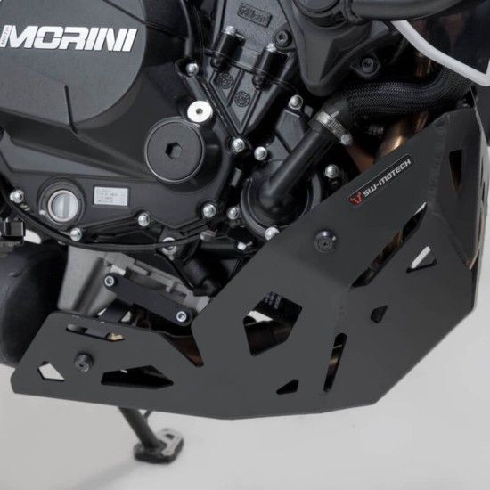 Ποδιά κινητήρα SW-Motech Moto Morini X-Cape 649 μαύρη