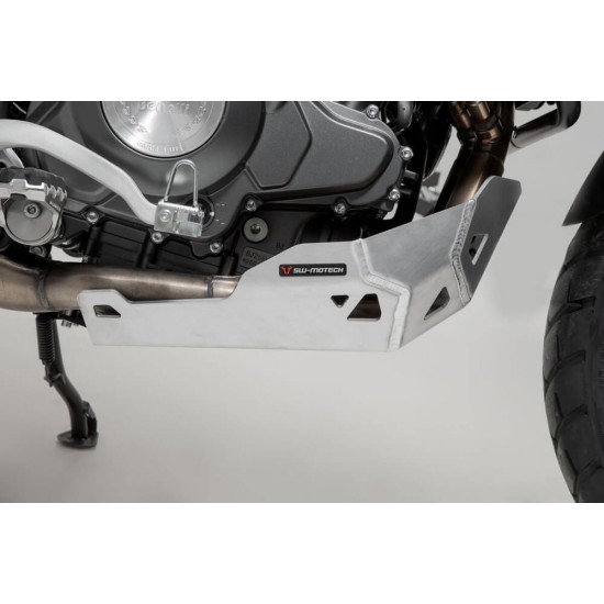 Ποδιά κινητήρα SW-Motech BENELLI TRK 502 X ασημί