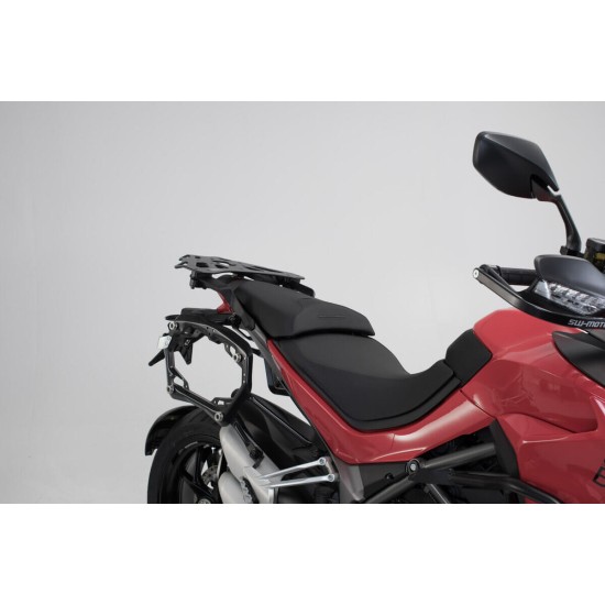 Σετ βάσεων και βαλιτσών αλουμινίου SW-Motech TRAX ADV 37 lt. Ducati Multistrada 1260/S ασημί Σετ βάσεων και βαλιτσών αλουμινίου SW-Motech TRAX ADV 37 lt. Ducati Multistrada 1260/S ασημί