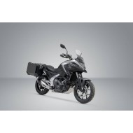 Σετ βάσεων και βαλιτσών SW-Motech TRAX ADV 37 lt. Honda NC 750 X 21- μαύρο