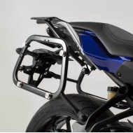 Σετ βάσεων και βαλιτσών SW-Motech TRAX ADV 37 lt. Yamaha MT-07 Tracer ασημί