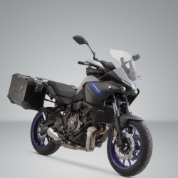 Σετ βάσεων και βαλιτσών SW-Motech TRAX ADV 45 lt. Yamaha Tracer 7 μαύρο