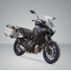 Σετ βάσεων και βαλιτσών SW-Motech TRAX ADV 45 lt. Yamaha MT-07 Tracer ασημί