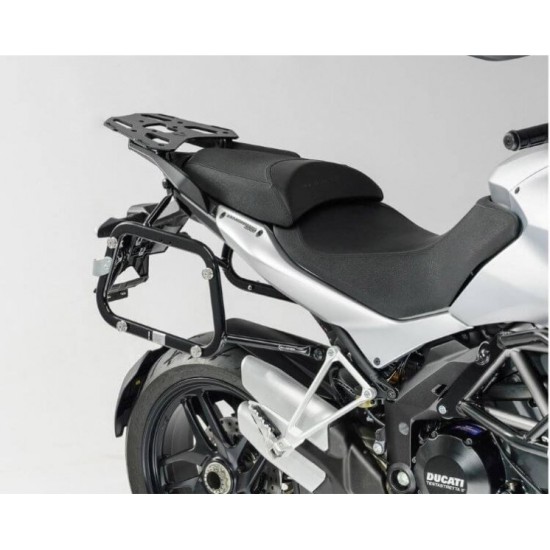 Σετ βάσεων και βαλιτσών SW-Motech TRAX ADV 37 lt. Ducati Multistrada 1200/S -14 ασημί Σετ βάσεων και βαλιτσών SW-Motech TRAX ADV 37 lt. Ducati Multistrada 1200/S -14 ασημί