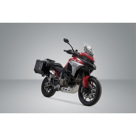 Σετ βάσεων και βαλιτσών SW-Motech TRAX ADV 37 lt. Ducati Multistrada V4/S/Sport/Rally μαύρο