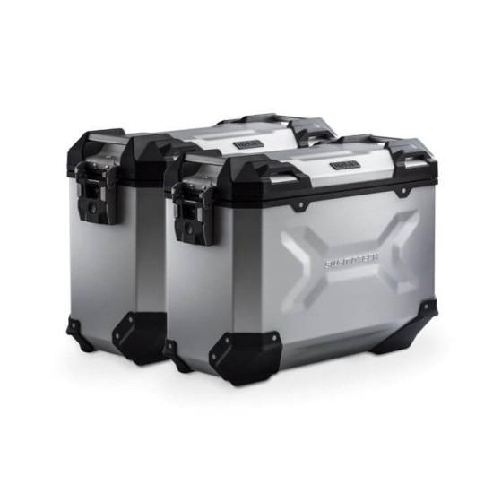 Σετ βάσεων και βαλιτσών SW-Motech TRAX ADV 37 lt. Ducati Multistrada V4/S/Sport/Rally ασημί Σετ βάσεων και βαλιτσών SW-Motech TRAX ADV 37 lt. Ducati Multistrada V4/S/Sport/Rally ασημί