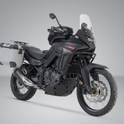 Σετ βάσεων και βαλιτσών SW-Motech TRAX ADV 37 lt. Honda XL 750 Transalp ασημί 