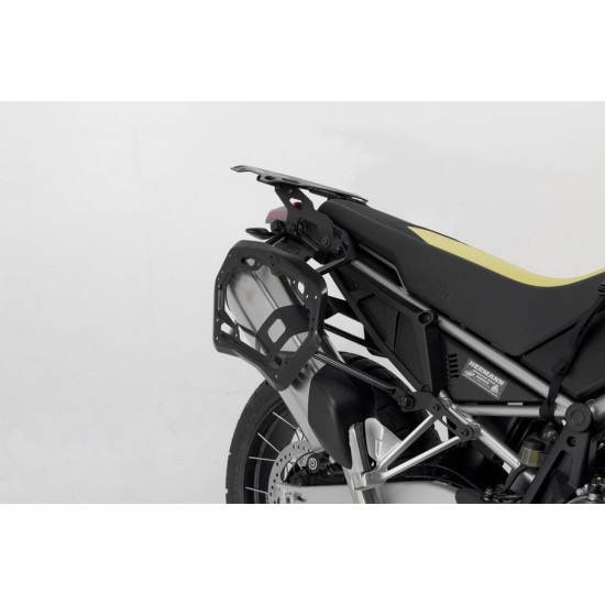 Σετ βάσεων και βαλιτσών SW-Motech TRAX ADV Aprilia Tuareg 660 μαύρο Σετ βάσεων και βαλιτσών SW-Motech TRAX ADV Aprilia Tuareg 660 μαύρο