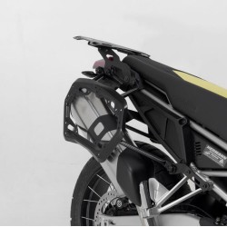 Σετ βάσεων και βαλιτσών SW-Motech TRAX ADV Aprilia Tuareg 660 ασημί