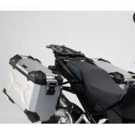 Σετ βάσεων και βαλιτσών SW-Motech TRAX ADV BMW F 850 GS/Adv. ασημί