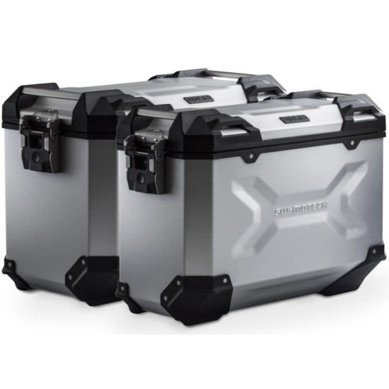 Σετ βάσεων και βαλιτσών SW-Motech TRAX ADV BMW F 750 GS ασημί Σετ βάσεων και βαλιτσών SW-Motech TRAX ADV BMW F 750 GS ασημί