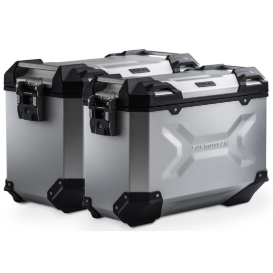 Σετ βάσεων και βαλιτσών SW-Motech TRAX ADV Suzuki V-Strom 1050/XT ασημί Σετ βάσεων και βαλιτσών SW-Motech TRAX ADV Suzuki V-Strom 1050/XT ασημί