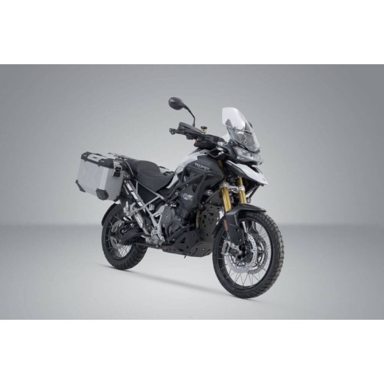 Σετ βάσεων και βαλιτσών SW-Motech TRAX ADV Triumph Tiger 1200 GT/Rally/Pro 22- ασημί Σετ βάσεων και βαλιτσών SW-Motech TRAX ADV Triumph Tiger 1200 GT/Rally/Pro 22- ασημί