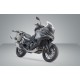 Σετ βάσεων και βαλιτσών SW-Motech TRAX ADV 45 lt. Honda NT 1100 ασημί