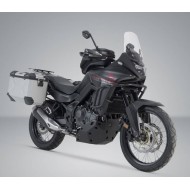 Σετ βάσεων και βαλιτσών SW-Motech TRAX ADV 45 lt. Honda XL 750 Transalp ασημί