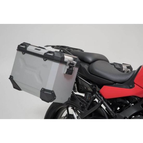 Σετ βάσεων και βαλιτσών SW-Motech TRAX ADV 45/45 lt. Yamaha Tracer 9 ασημί Σετ βάσεων και βαλιτσών SW-Motech TRAX ADV 45/45 lt. Yamaha Tracer 9 ασημί