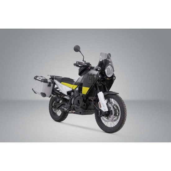 Σετ βάσεων και βαλιτσών SW-Motech TRAX ADV Husqvarna Norden 901 ασημί