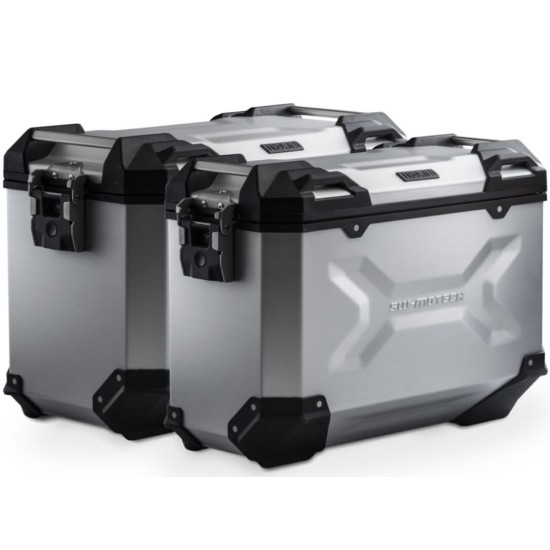 Σετ βάσεων και βαλιτσών SW-Motech TRAX ADV Husqvarna Norden 901 ασημί