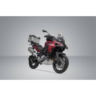 Σετ βάσης και βαλίτσας topcase SW-Motech TRAX ADV Benelli 502 X ασημί