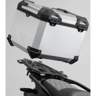 Σετ βάσης και βαλίτσας topcase SW-Motech TRAX ADV BMW R 1250 GS ασημί