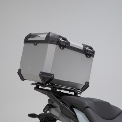 Σετ βάσης και βαλίτσας topcase SW-Motech TRAX ADV BMW S 1000 XR 20- ασημί (χωρίς BMW σχάρα)